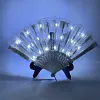 Rose Lace LED Luminous Folding Fan