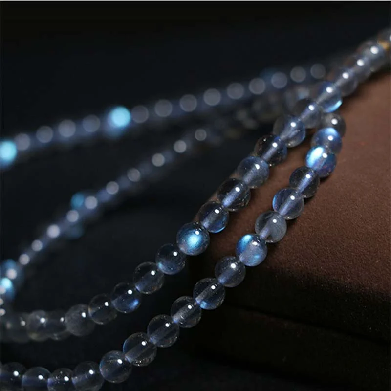 Moonstone Rose Luck Blessing Bracelet