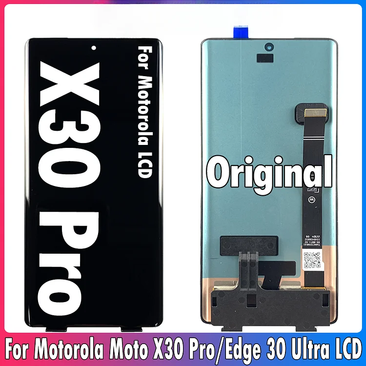 Original 6.7" For Moto X30 Pro LCD XT2241-1 Display Touch Screen Digitizer Assembly For Motorola Edge 30 Ultra Display Repair