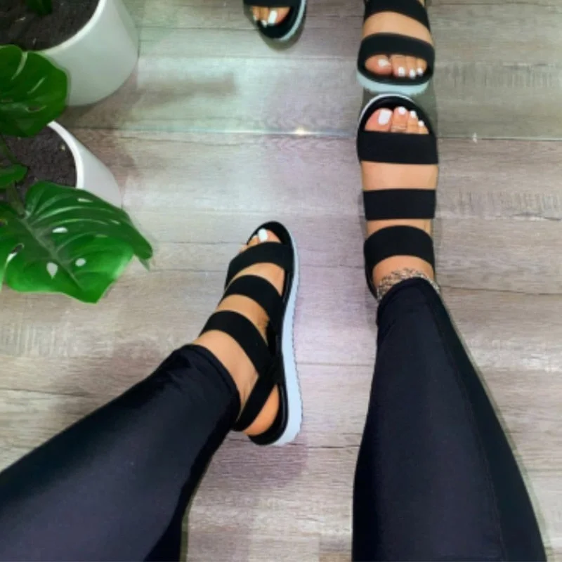 Shoes 2022 New Women Sandals Sexy Walking Shoes Casual Women Shoe Slip On Ladies Shoes Slipper Footwear Female Zapatillas Muje