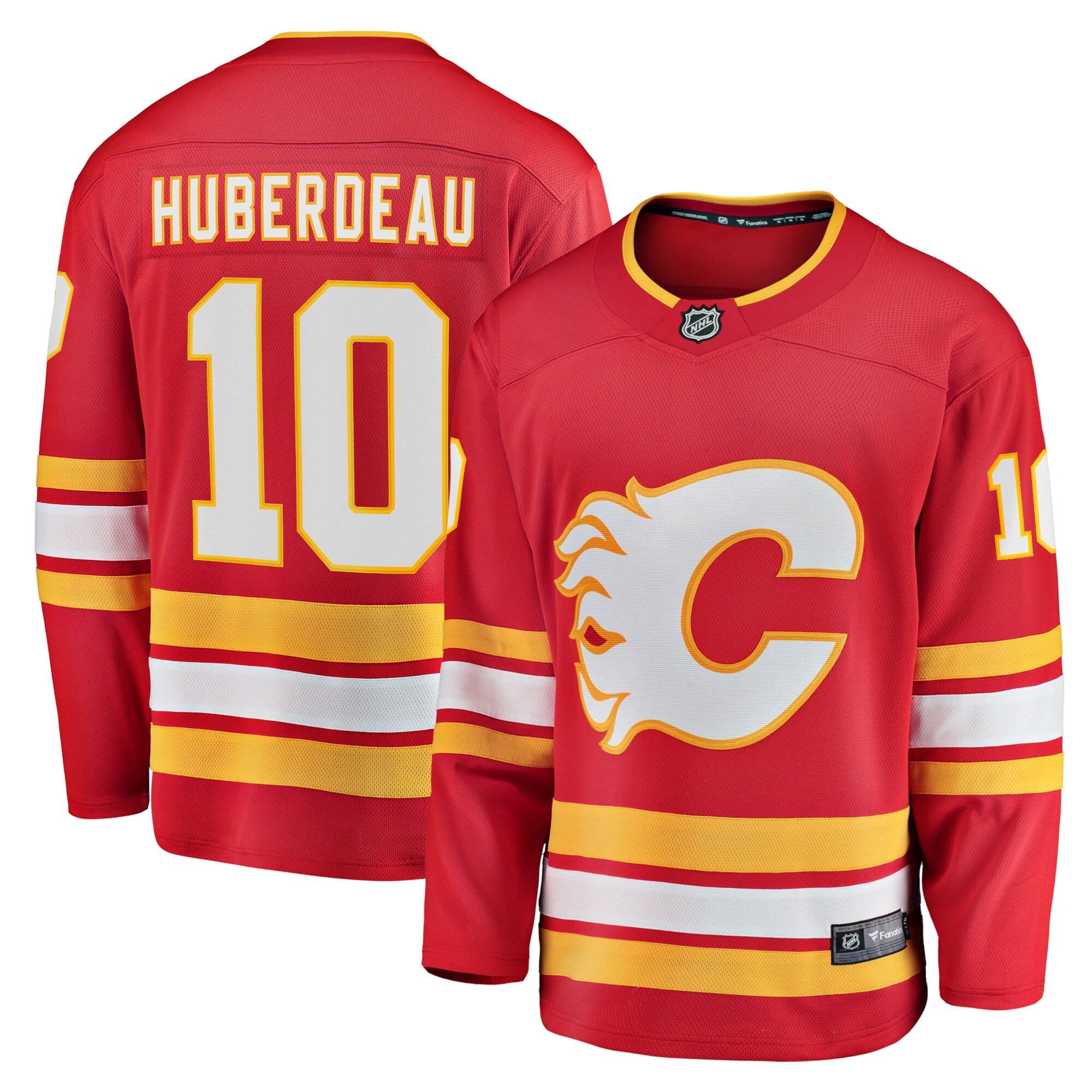 Jonathan Huberdeau Calgary Flames Fanatics Home Breakaway  Jersey – Red mysite
