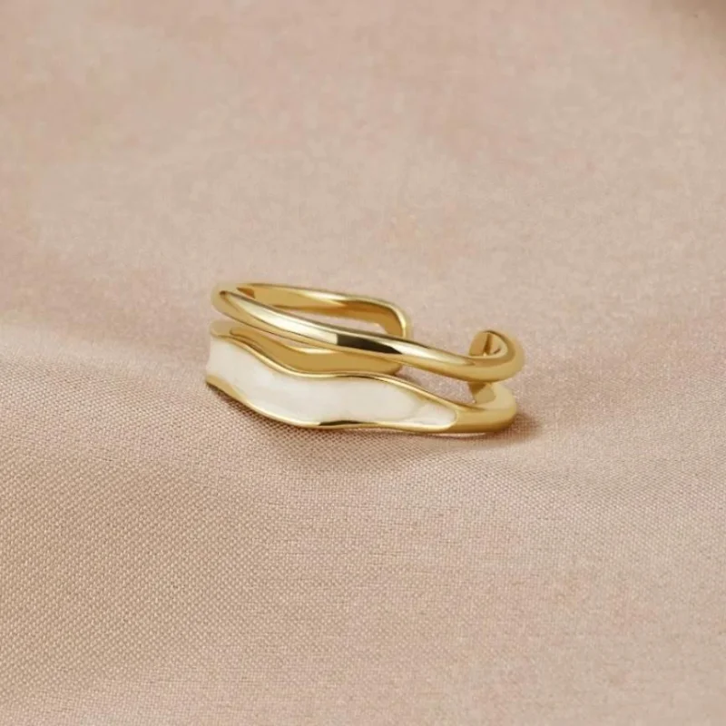 Layered Hollowout Ring