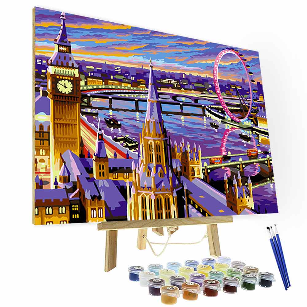 Paint by Numbers Kit - Love in London