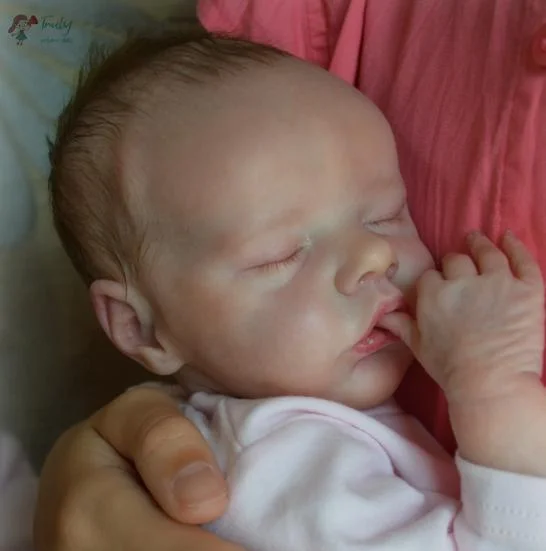  43cm/17 '' Realistische süße wiedergeborene Babypuppe Macy mit Stimm- und Herzmodul - RSDP-Rebornbabypuppen-Rebornbabypuppen.de®