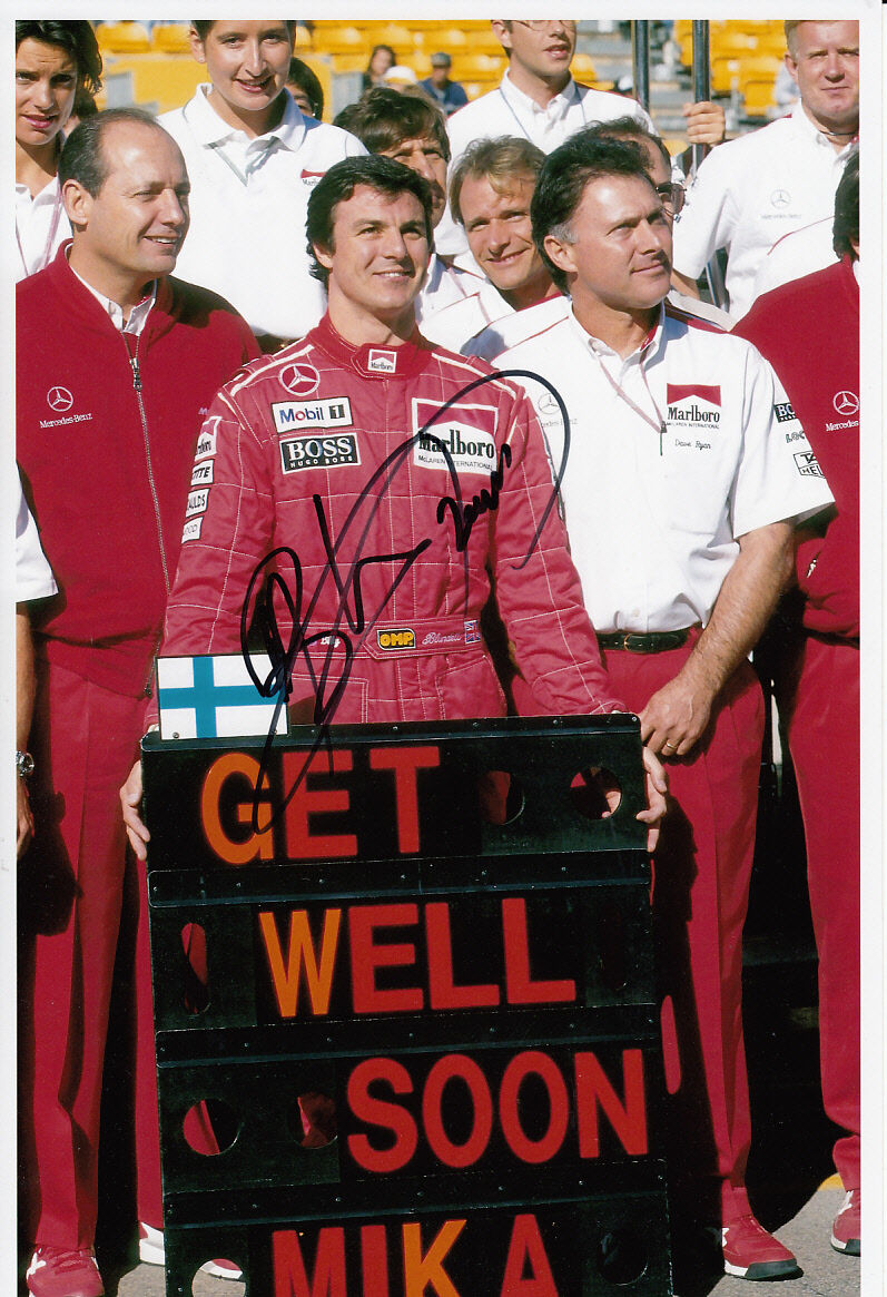 Mark Blundell Hand Signed Portrait Photo Poster painting 12x8 1.