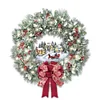 (Stamped/Counted) Christmas Wreath - 11CT/14CT Stamped Cross Stitch 40*40cm/15.75*15.75in