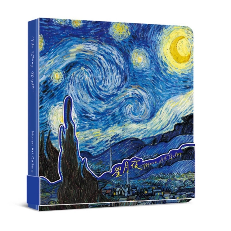 1 Piece Oil Painting Learning Graduation Paper Elegant Classical Notebook