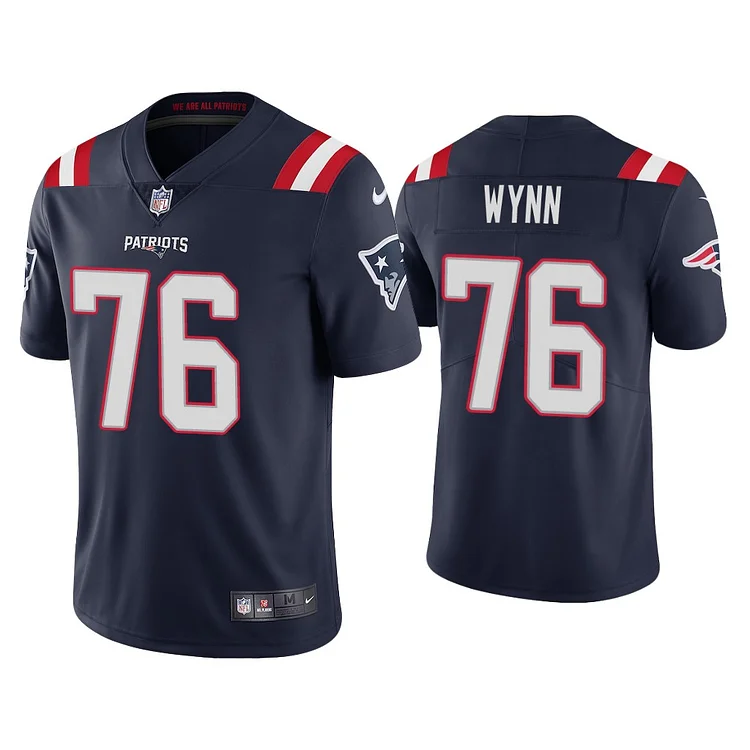 Men's New England Patriots #76 Isaiah Wynn Vapor Untouchable Limited Stitched Jersey