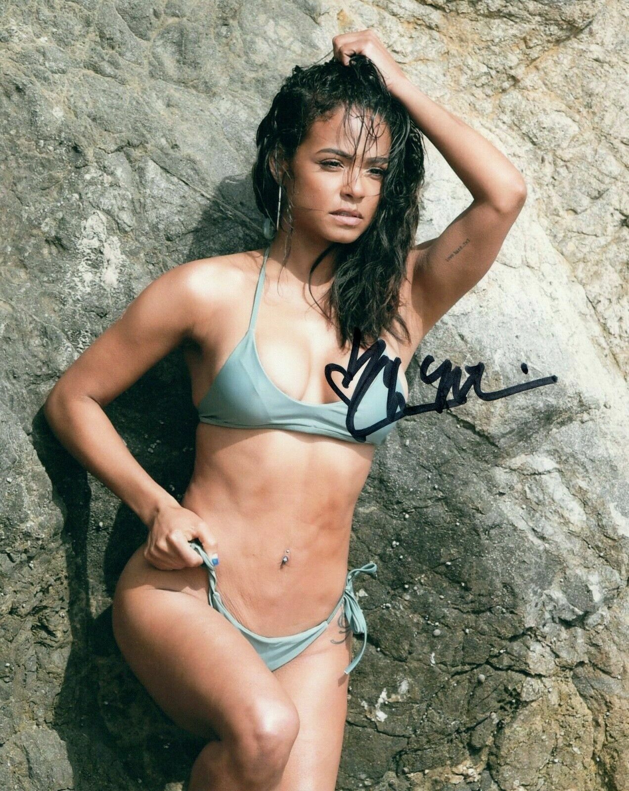 Christina Milian authentic signed autographed 8x10 Photo Poster paintinggraph holo COA