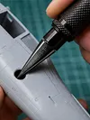 0-14mm Manual Hole Punch Heavy-Duty Multifunctional Hole Reamer Lightweight Car Shell Drilling Hole Opener for Woodworking Model Making DIY Crafts