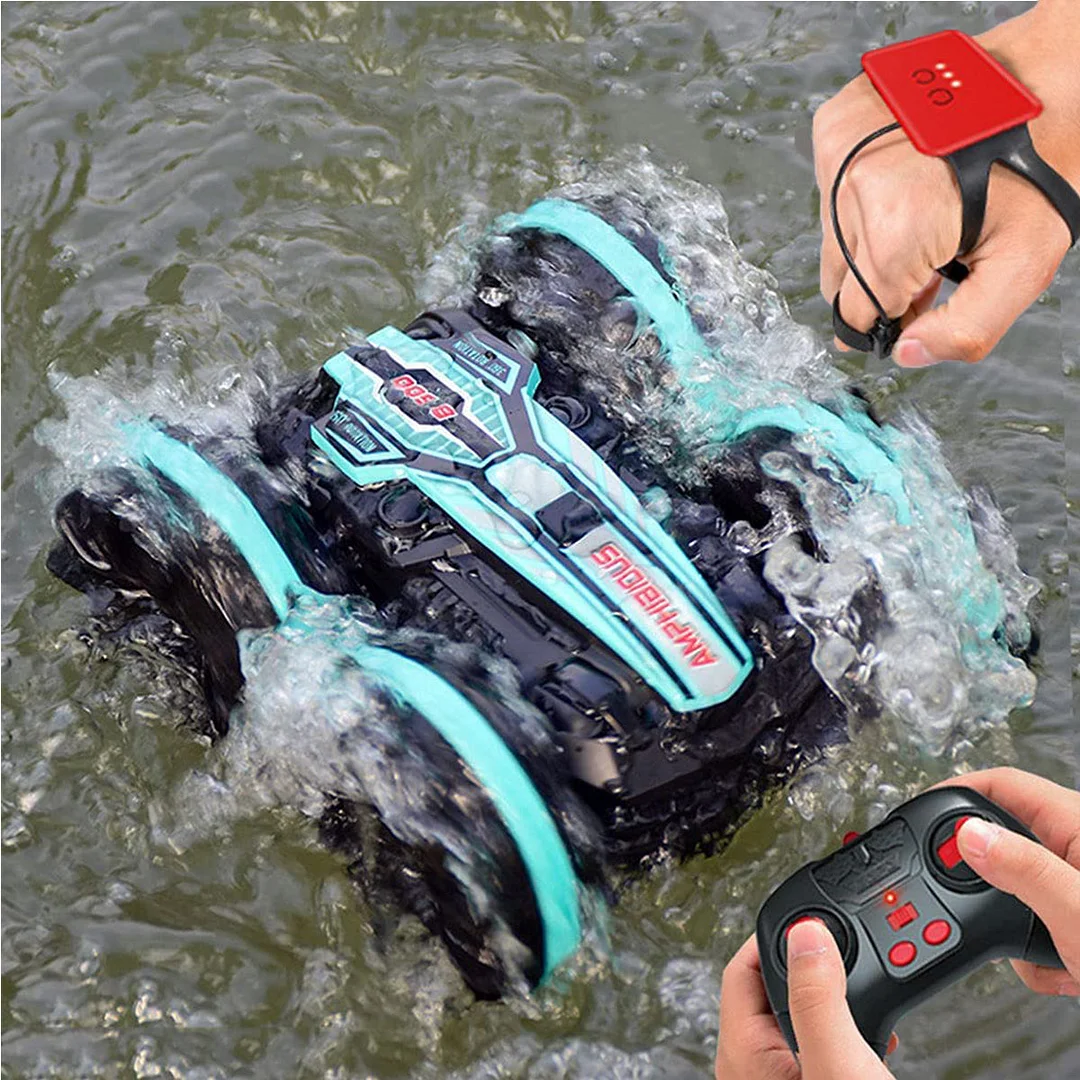 Remote control car on sale water and land