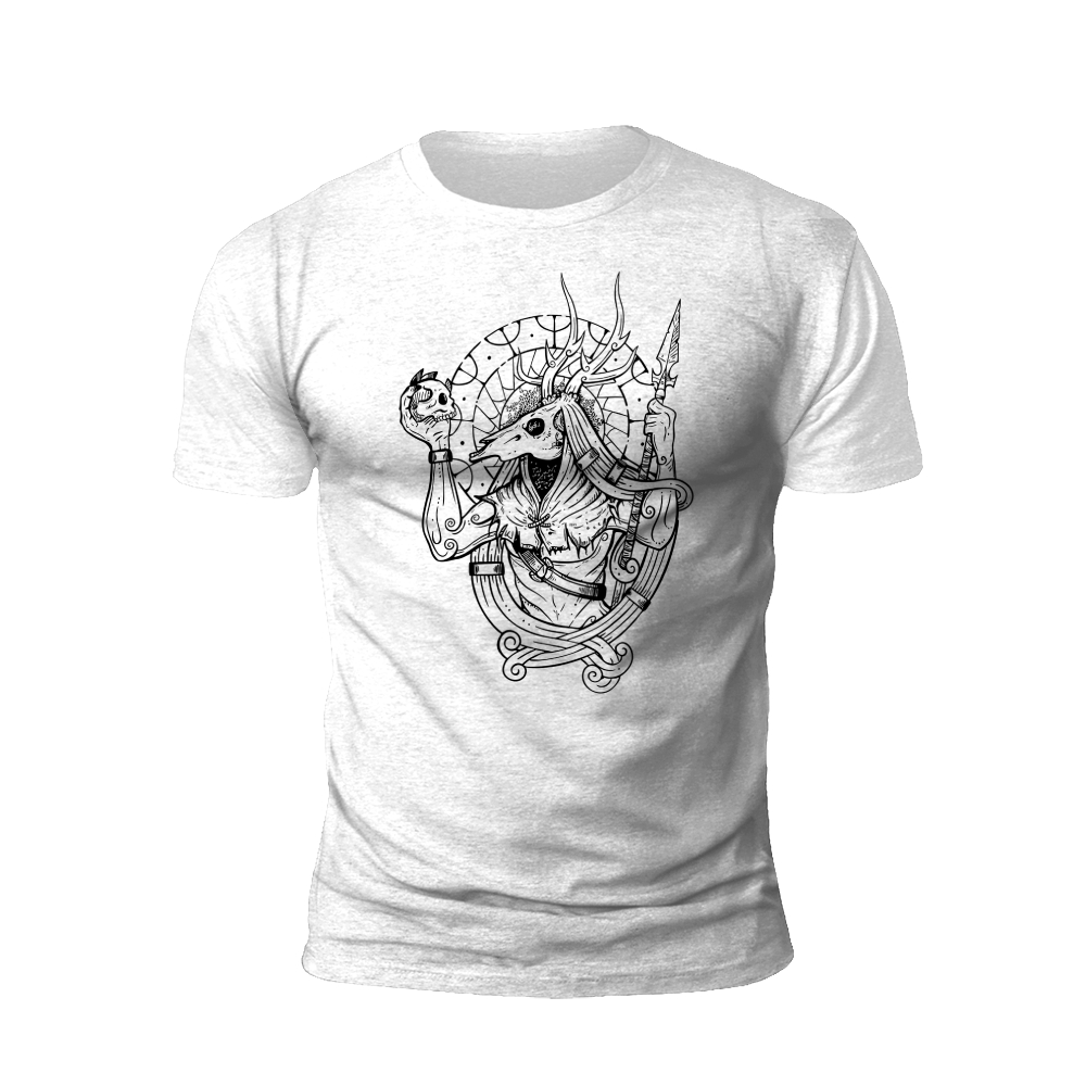 Viking Warrior and Dragon T-Shirt