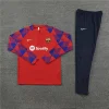 2023/2024 Barcelona Half-Pull Training Suit Red Jersey 