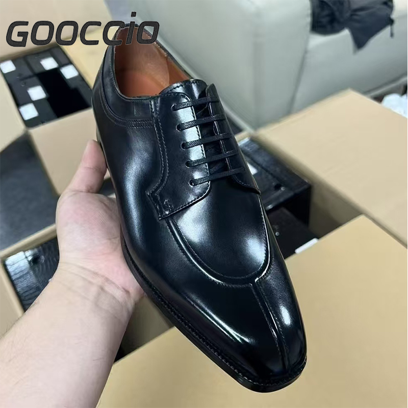 YH190 Prenium Calf-Skin Dress Shoes/Derby Shoes For Men GOOCCIO   