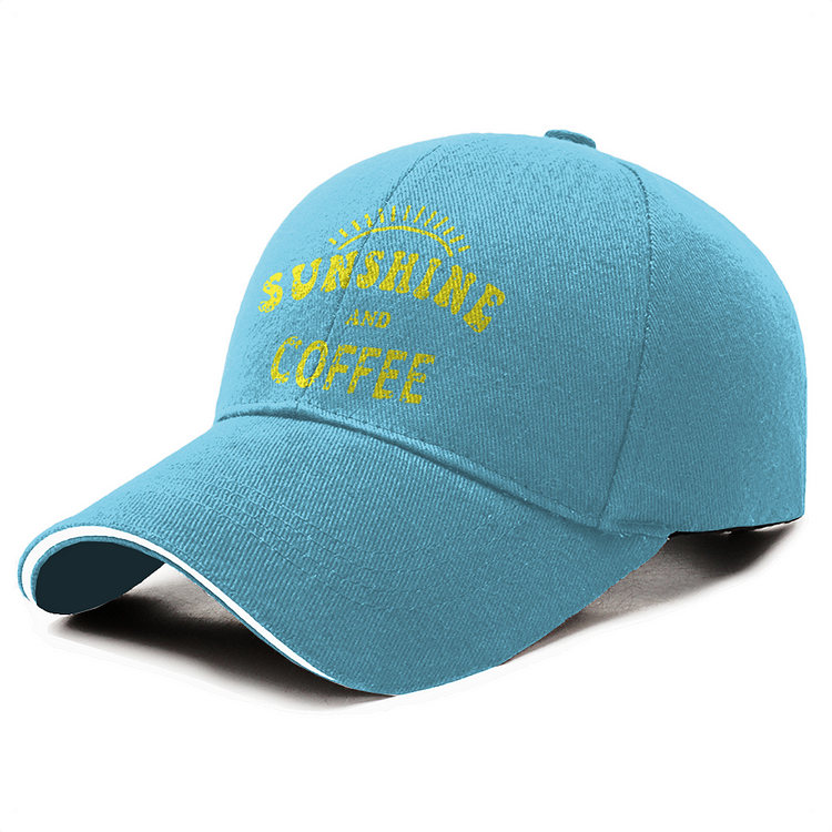 Sunshine And Coffee, Coffee Baseball Cap