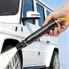 High Pressure Power Washer Nozzle with 3 Adjustable Spray Patterns Car Washing Water Gun Leak-Proof Water Pressure Washing Sprayer for Garden Watering&Pet Washing (A)