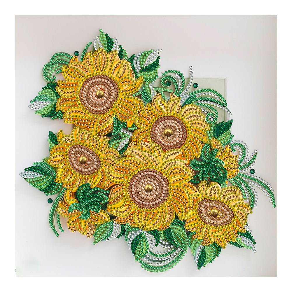 

Flower Quilling Paper - Special Shaped Diamond Painting - 30*30CM, 501 Original