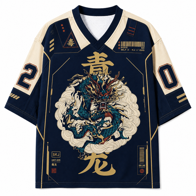 Azure Dragon Mesh Jersey