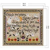 Halloween-11CT Stamped Cross Stitch 45*50cm