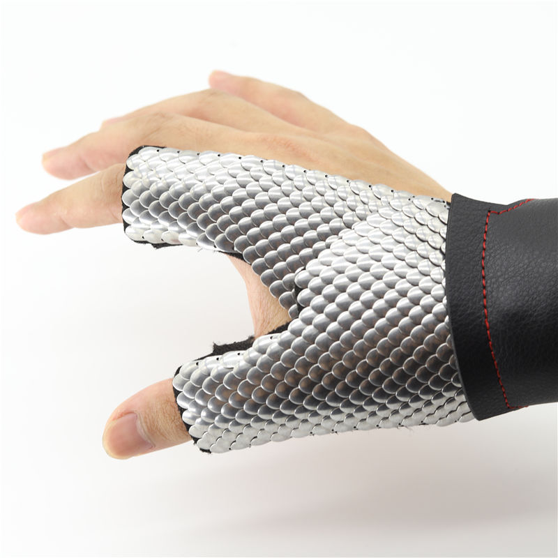 Handmade Dragon Scale Kevlar Protective Glove For Slingshot Shooting