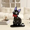Black Cat Clock Decor - Whimsical Design - Timeless Charm