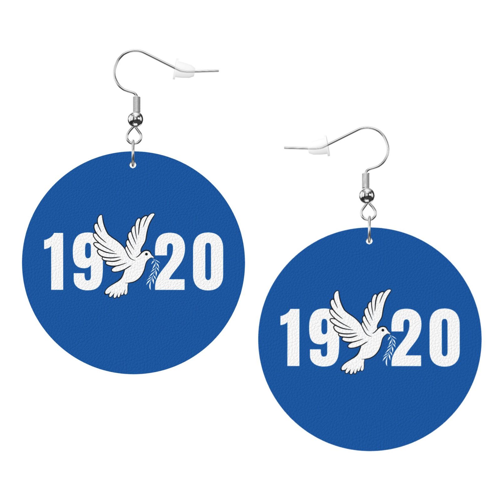 Fashionable round earrings