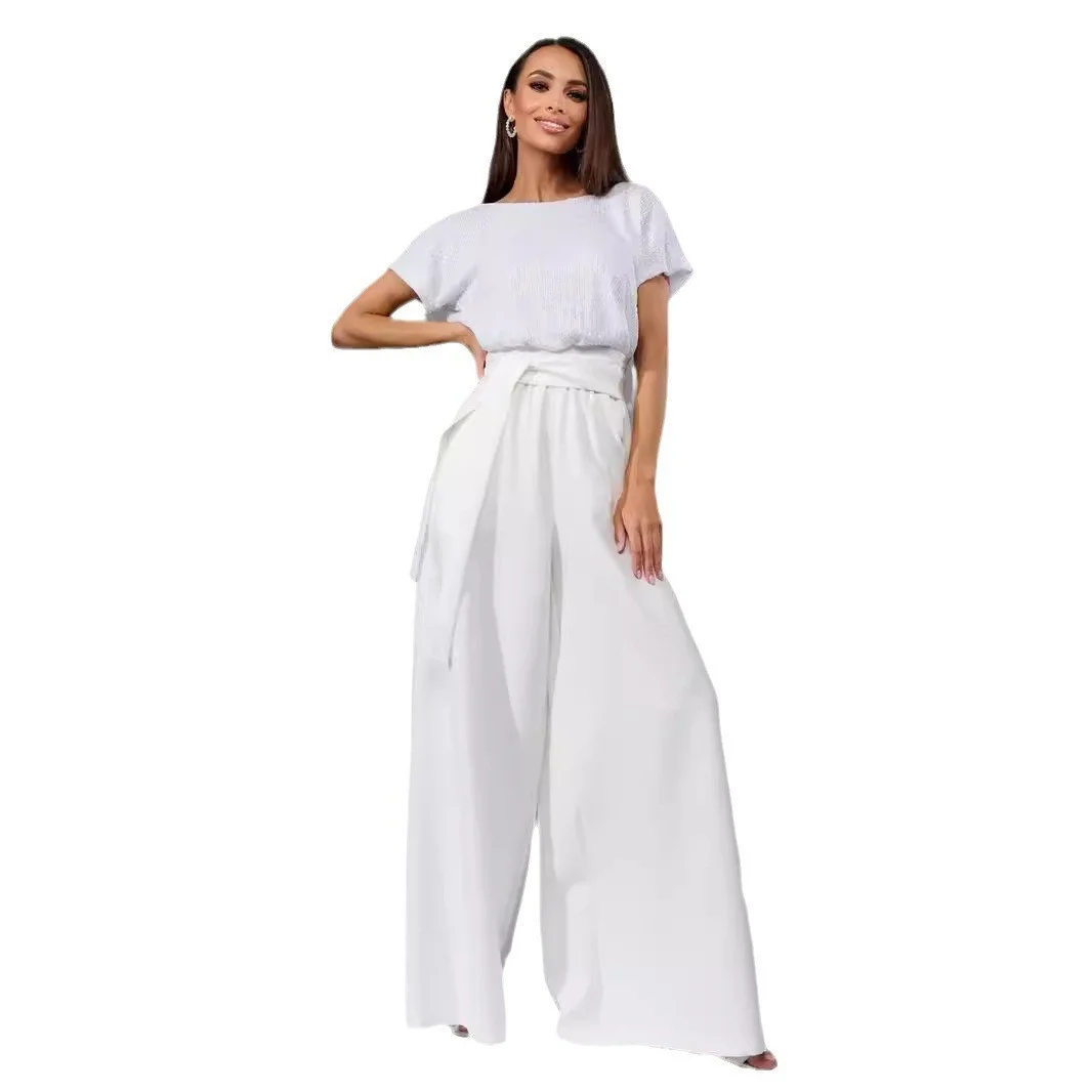 Uveng Uveng 2025 New Conjoined Sleeves Sleeves Casual Trousers