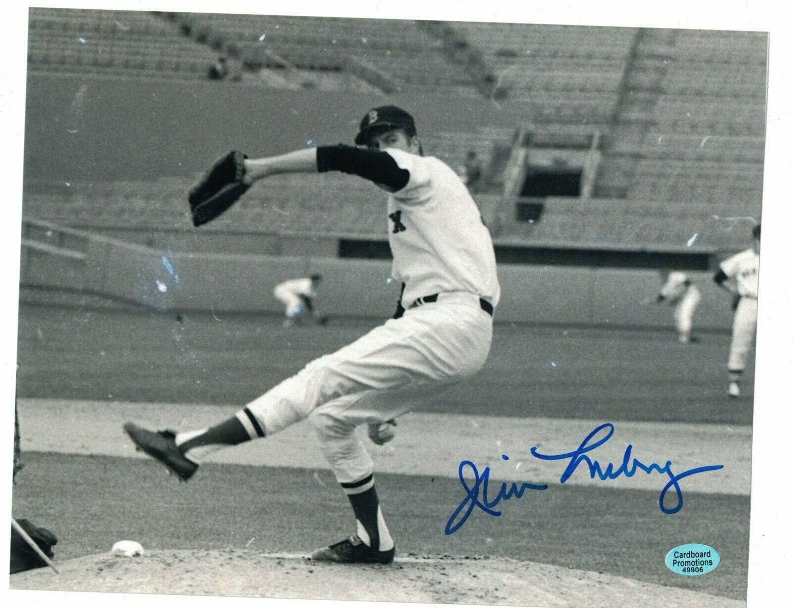 Jim Lonborg Boston Red Sox Signed 8x10 Photo Poster painting W/Our COA