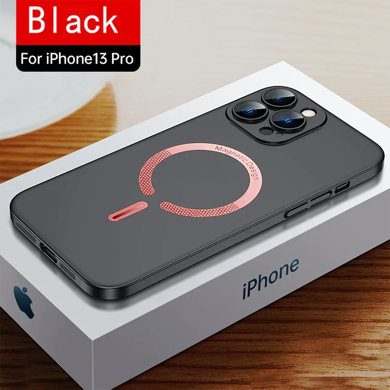 Suitable For iPhone13/14 Wireless Magnetic Attraction Mobile Phone Case