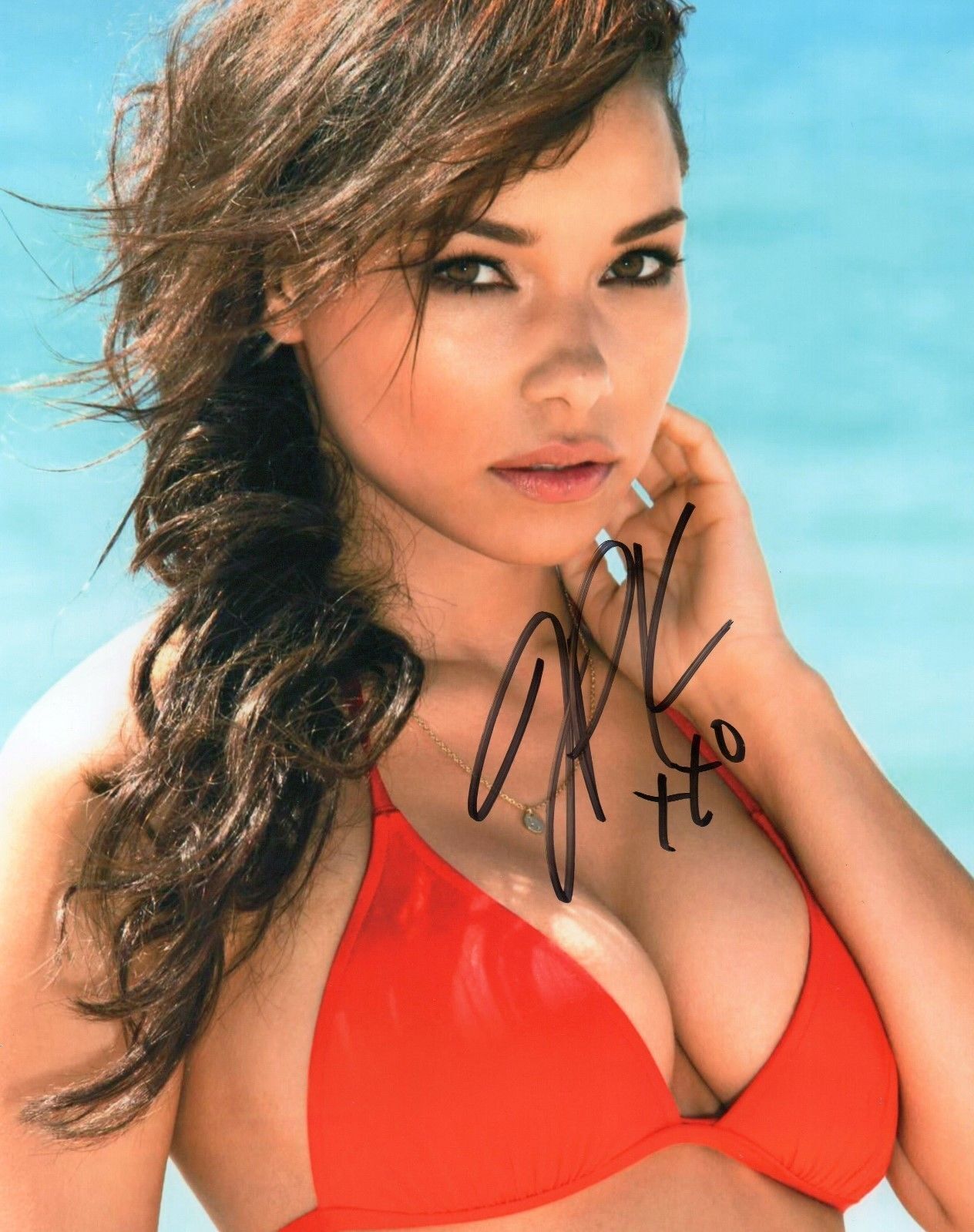 JESSICA PARKER KENNEDY AUTOGRAPHED SIGNED A4 PP POSTER Photo Poster painting PRINT