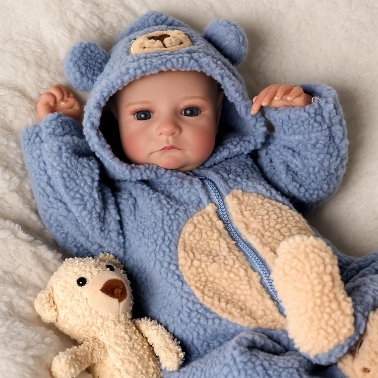 Babeside Quiet Reborn Baby Aiden 20" Little Infant Boy Healing of the Heart