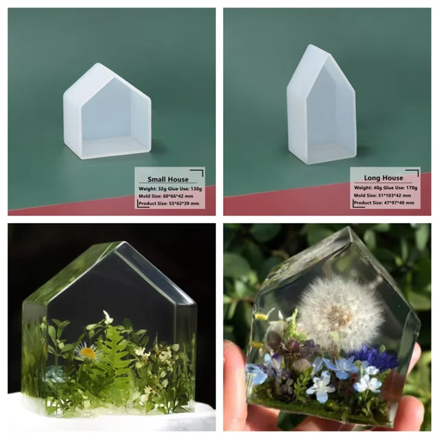 Warm House Silicone Resin Mold