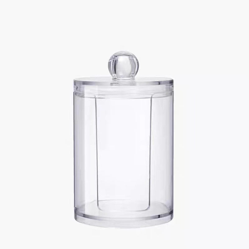 Elegant Lady Minimalist Solid Color PS Plastic Storage Box Makeup Organizers