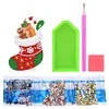 Diamond Painting Acrylic Xmas Stocking Desktop Ornament