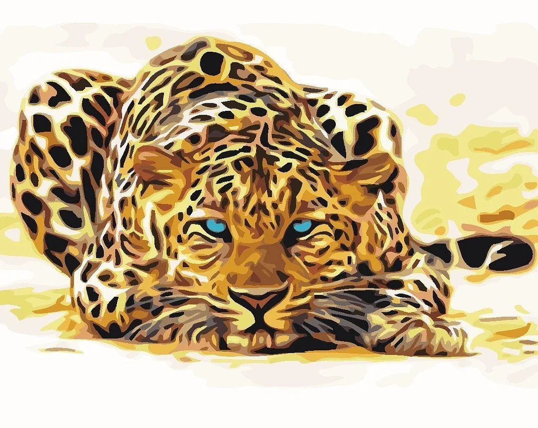 Animal Paint By Numbers Kits UK For Adult JW1826