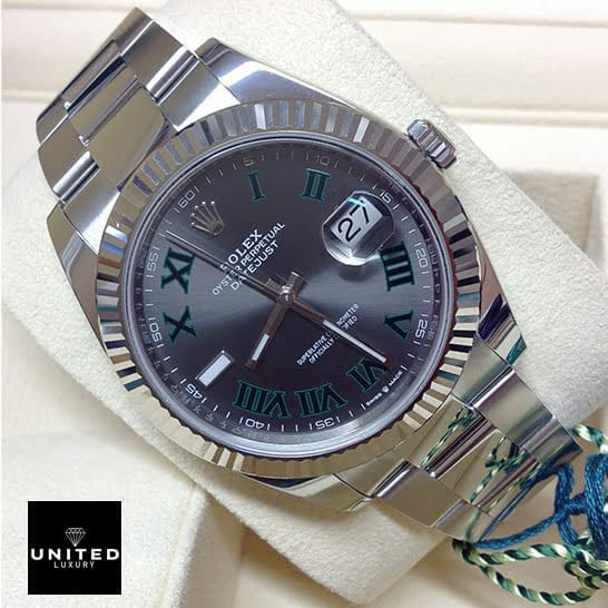 Rolex Datejust 126334 Wimbledon Fluted Bezel Replica