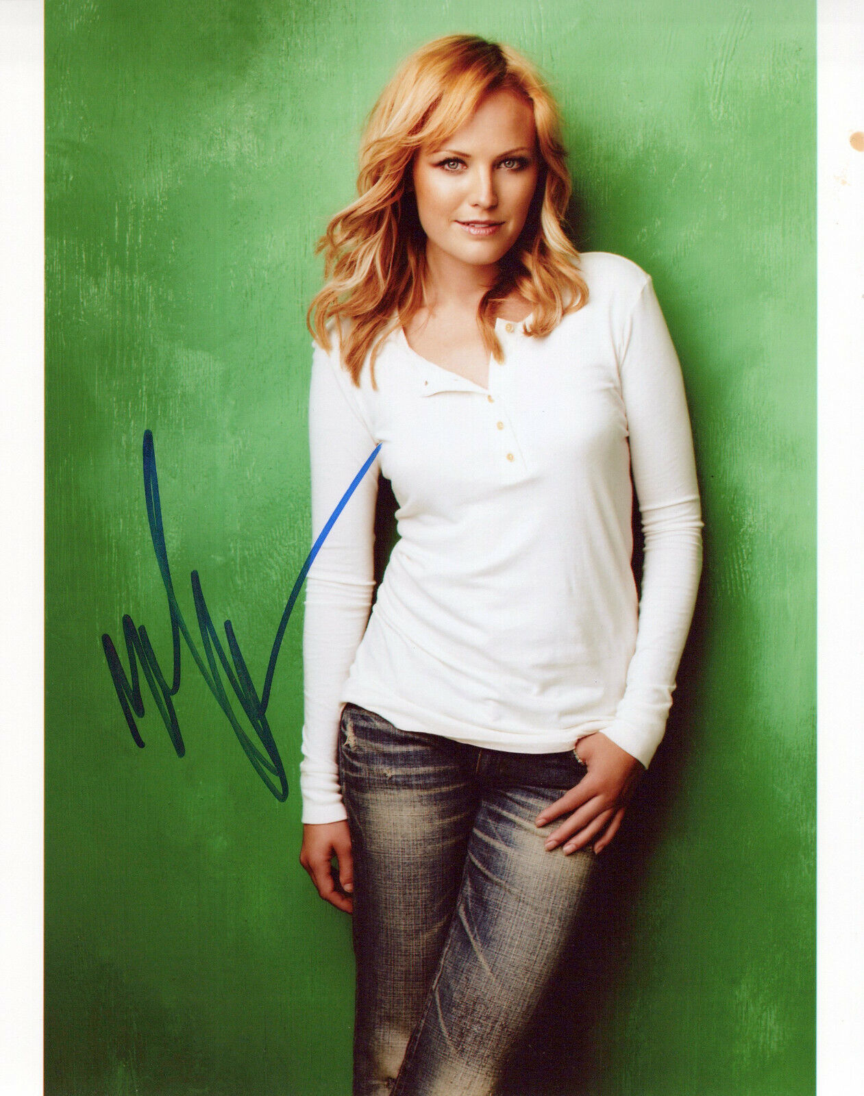 Malin Akerman glamour shot autographed Photo Poster painting signed 8x10 #7