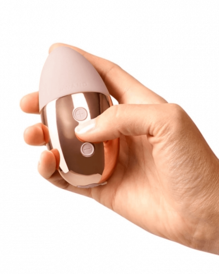pornhint Pornhint Point Weighted Lay-On Clitoral Vibrator - Rose Gold
