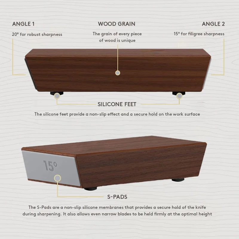 SAKER&reg; Rolling Knife Sharpener