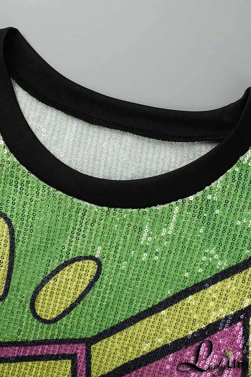 Stripe Fashion Casual Patchwork Sequins O Neck A Line Dresses