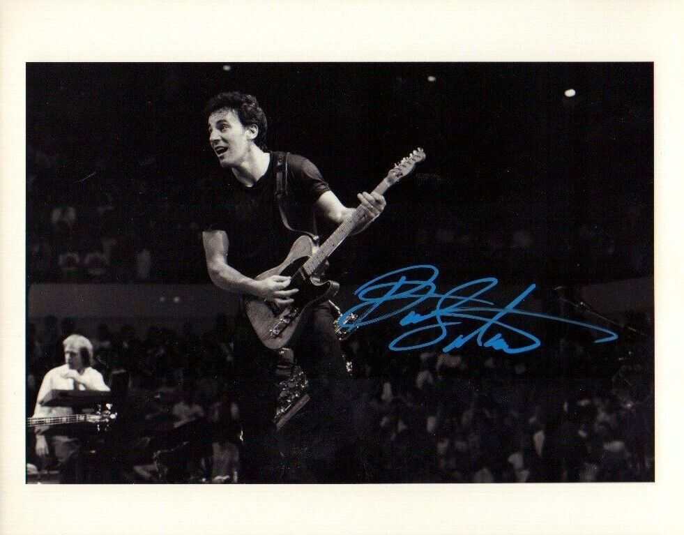 BRUCE SPRINGSTEEN Signed Photo Poster paintinggraph - Pop / Rock Singer - preprint