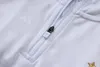 Joyfball 2026/2027 Kids Size Italy Half-Pull Training Suit white Soccer Shirt