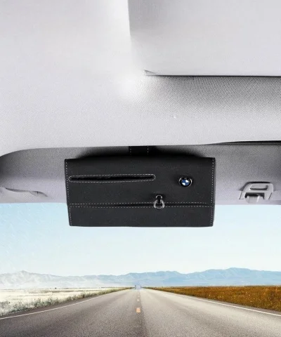 Car Suede Leather Glasses Case