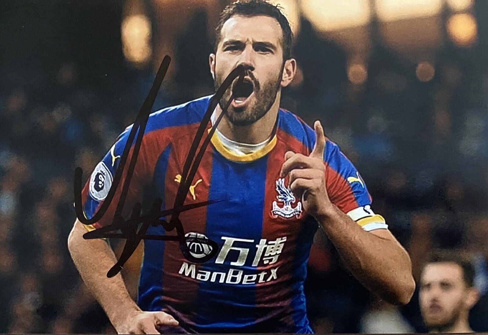 Luka Milivojevic Genuine Hand Signed Crystal Palace 6X4 Photo Poster painting