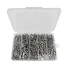 260pcs Fishing Power Clips Stainless Steel Speed Clips for Freshwater Saltwater