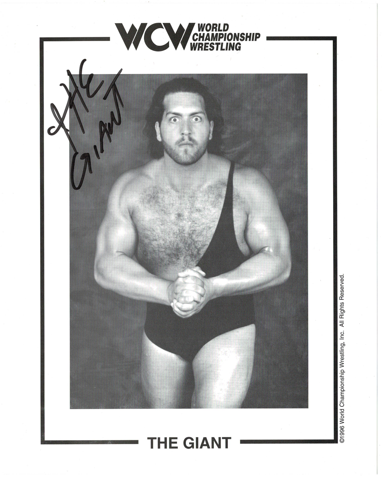 The Big Show signed autographed vintage 8x10 Photo Poster painting! RARE! AMCo Authenticated!