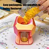 Diamond Painting Organizer Funnel Fit Round Containers Portable Drill Funnel 2.56x1.97in for DIY Craft Easy Transfer Tools (Pink Gold)
