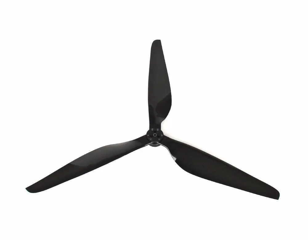 three-bladed drone propeller