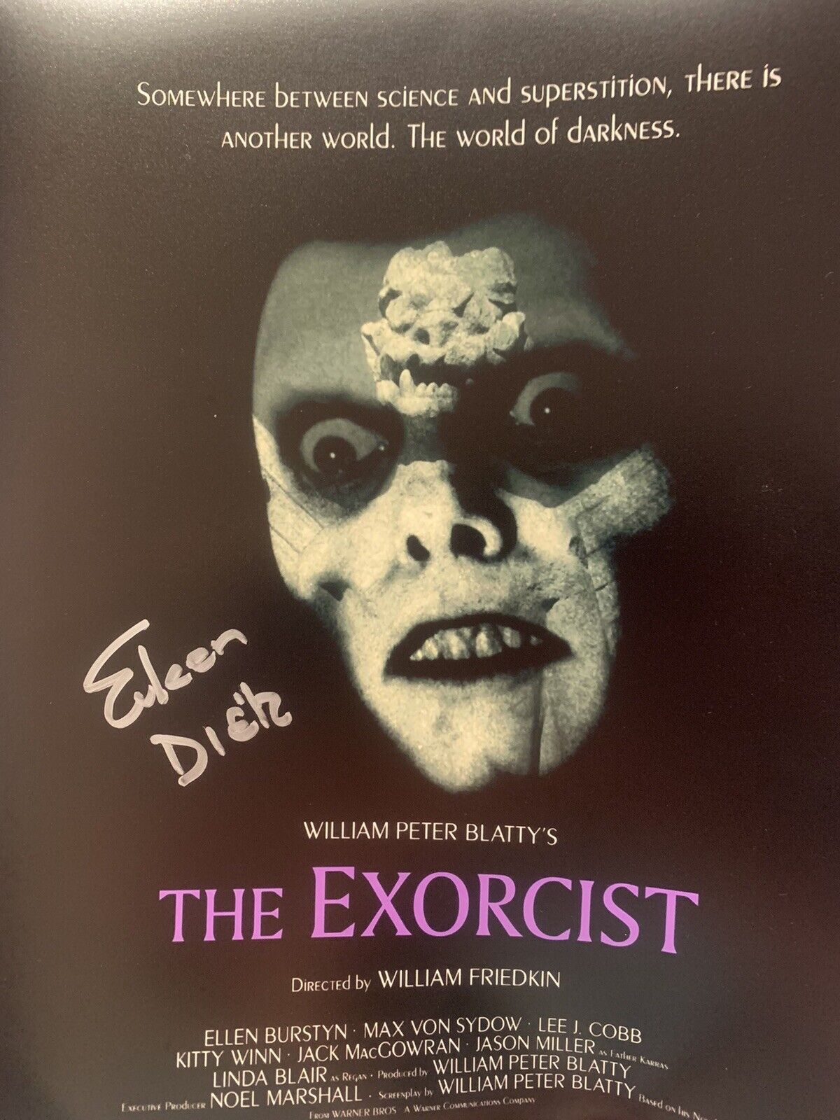 EILEEN DIETZ - THE EXORCIST - 10x8 Photo Poster painting