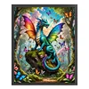 Dragon-14CT Stamped Cross Stitch 40*50cm